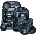 Klassiske Beckmann Skoletasker med Camouflage til Drenge 