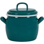 Bellied Pot With Lid 0,7 L Home Kitchen Pots & Pans Saucepans Blå Kockums Jernverk