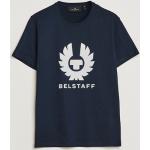 Blå Belstaff T-shirts med rund hals i Bomuld med rund udskæring med korte ærmer Størrelse XL til Herrer på udsalg 