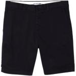 Sorte Elegant Lacoste Chino shorts i Bomuld Størrelse XL til Herrer på udsalg 