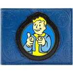 Bethesda Fallout 4 Vault Boy Blue ID & Card Bi-Fold Wallet