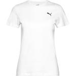 Hvide Puma Essentials Kortærmede t-shirts med korte ærmer Størrelse XL 