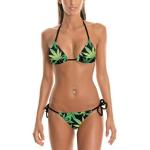 Grønne Bikinisæt i Lycra Størrelse XL til Damer 