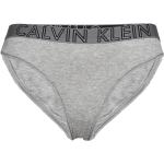 Grå Calvin Klein Bikinitrusser i Bomuld Størrelse XL til Damer 