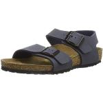 Marineblå Birkenstock New York Sommer Sandaler med hæl i Filt Størrelse 29 til Piger 