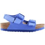 Blå Birkenstock Sommer Sandaler med velcro Med velcro Størrelse 34 til Børn 