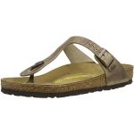 Birkenstock Unisex Adult Gizeh Leather Sandals - Brown - 43 EU