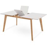 Bjørk - Spisebord med butterfly udtræk 140/180 cm