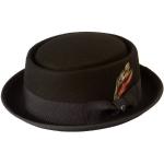 Sorte Breaking Bad Heisenberg Trilby hatte i Uld Størrelse XL til Herrer 