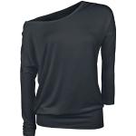 Black Premium by EMP Fast and Loose women's long-sleeved shirt, black, black, xl