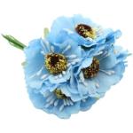 Blå Vaser med Blomstermønster på udsalg 