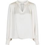 Offwhite Neo Noir Langærmede skjorter i Polyester med V-udskæring Med lange ærmer Størrelse XL til Damer på udsalg 