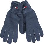 Blå Tommy Hilfiger Økologiske Bæredygtige Handsker i Bomuld Størrelse XL til Herrer på udsalg 
