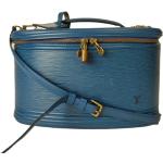 Lyseblå Vintage Louis Vuitton Mobiltaske Bucket bags i Læder til Damer på udsalg 
