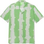 Grønne HUF Kortærmede skjorter med korte ærmer Størrelse XL til Herrer på udsalg 