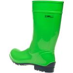 Lysegrønne Klassiske Efterårs Herregummistøvler i PVC Størrelse 36 på udsalg 