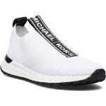 Hvide Michael Kors MICHAEL Low-top sneakers Med elastik 
