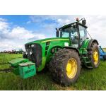 Børnetæppe - Grøn traktor - 100x140 cm - Blødt og lækkert Fleece tæppe - Borg Living