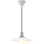 Bohus Pendel Ø35 Opal/Krom Home Lighting Lamps Ceiling Lamps Pendant Lamps White Halo Design