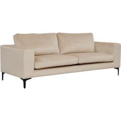 Bolero 3-personers sofa Beige fløjl