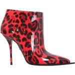 Røde Dolce & Gabbana Stiletstøvler i Læder Størrelse 37 til Damer 