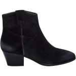 Sorte Vintage Ash Vinter Læderstøvler i Læder Med lynlåse Størrelse 40 til Damer på udsalg 