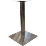 Bordben - Café bord - Kvadrat slim - Rustfri stål