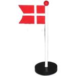 Hvide Danske flag i Træ på udsalg 