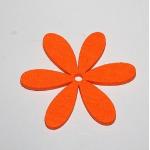 Orange Bordpynt med Blomstermønster på udsalg 