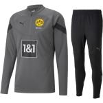Borussia Dortmund 1/4 Zip Tracksuit Senior 2022-2023