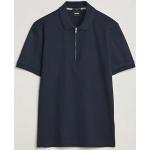 Mørkeblå HUGO BOSS BOSS Black Kortærmede polo shirts i Bomuld med korte ærmer Størrelse XL til Herrer 