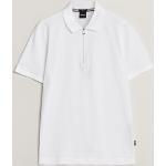 Hvide HUGO BOSS BOSS Black Kortærmede polo shirts i Bomuld med korte ærmer Størrelse XL til Herrer 