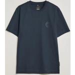 Mørkeblå HUGO BOSS BOSS Black Kortærmede t-shirts i Bomuld med korte ærmer Størrelse XL til Herrer 