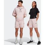 Pinke Sporty adidas Bæredygtige Herreshorts i Bomuld Størrelse XL på udsalg 