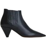 Sorte Elegant Tod's Vinter Stiletstøvler med bred sål Størrelse 41 Foret til Damer 