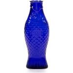 Bottle 1L Fish & Fish By Paola Nav Home Tableware Jugs & Carafes Water Carafes & Jugs Blue Serax
