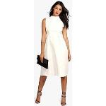 Hvide Festlige kjoler med rullekrave Størrelse 3 XL til Damer 