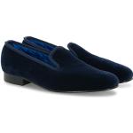Blå Elegant Højhælede sko i Fløjl Størrelse 45 til Damer 