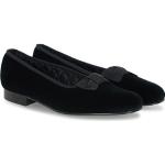 Sorte Elegant Højhælede sko i Læder Størrelse 44 til Damer 