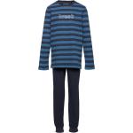 Blå Schiesser Pyjamas til Drenge fra Boozt.com med Gratis fragt 