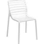 Hvide Brafab Spisebordsstole i Plastik ergonomiske 6 stk 