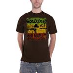 Bravado Bob Marley - Bob Marley Movement Men's T-Shirt Brown Medium