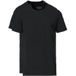 Sorte Bread & Boxers Økologiske Bæredygtige T-shirts med rund hals i Bomuld med rund udskæring Størrelse XL til Herrer 