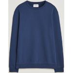Marineblå Bread & Boxers Sweatshirts i Bomuld Størrelse XL til Herrer 
