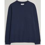 Marineblå Bread & Boxers Sweatshirts i Bomuld Størrelse XL til Herrer 