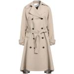 Beige Brian Dales Trench coats i Viskose Størrelse XL til Damer på udsalg 