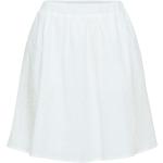 Hvide Korte Selected Sommer Korte nederdele i Læder Størrelse XL til Damer på udsalg 