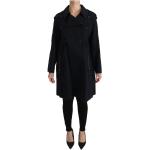 Blå Dolce & Gabbana Trench coats i Polyester Størrelse XL med Prikker til Damer på udsalg 