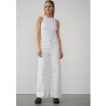 Hvide 31 Bredde 32 Længde Højtaljede jeans i Bomuld Størrelse XL med Stretch til Damer 