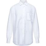 Hvide Klassiske Burberry Langærmede skjorter i Bomuld Med lange ærmer Størrelse XL til Herrer 